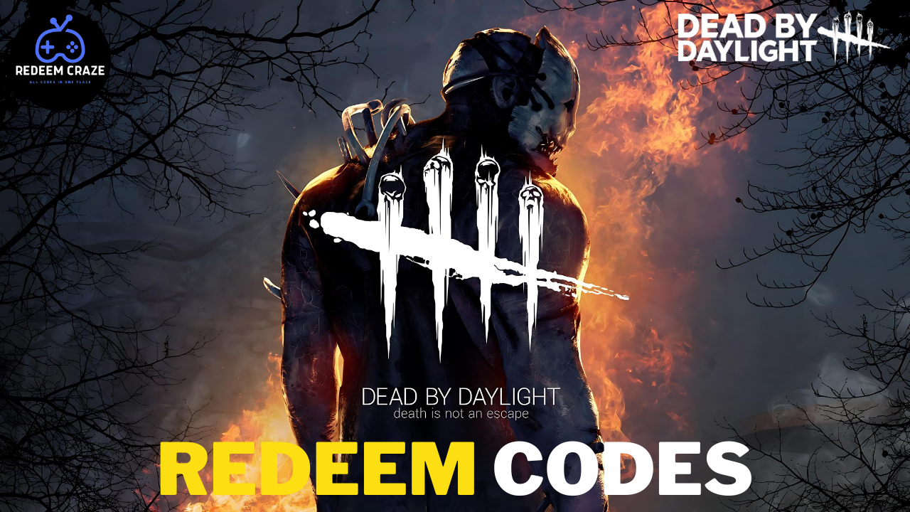redeem codes of dead by daylight