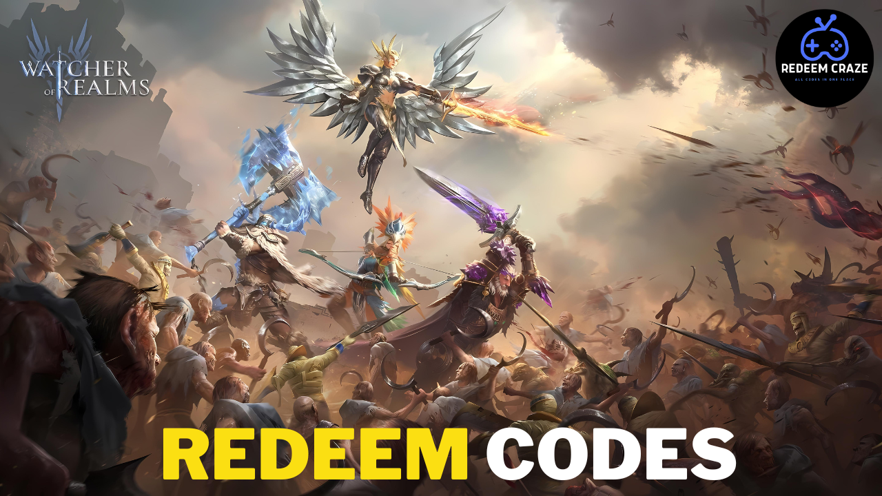 redeem codes of watcher of Realms