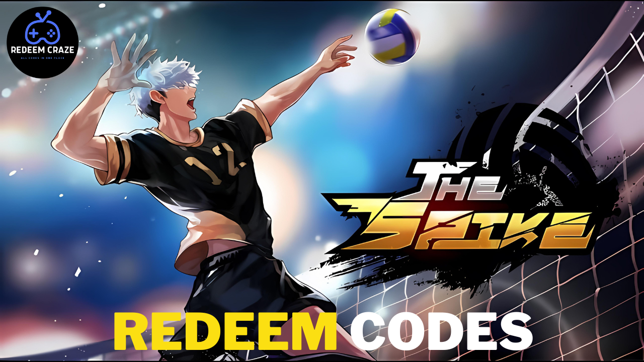 The Spike Volleyball redeem codes