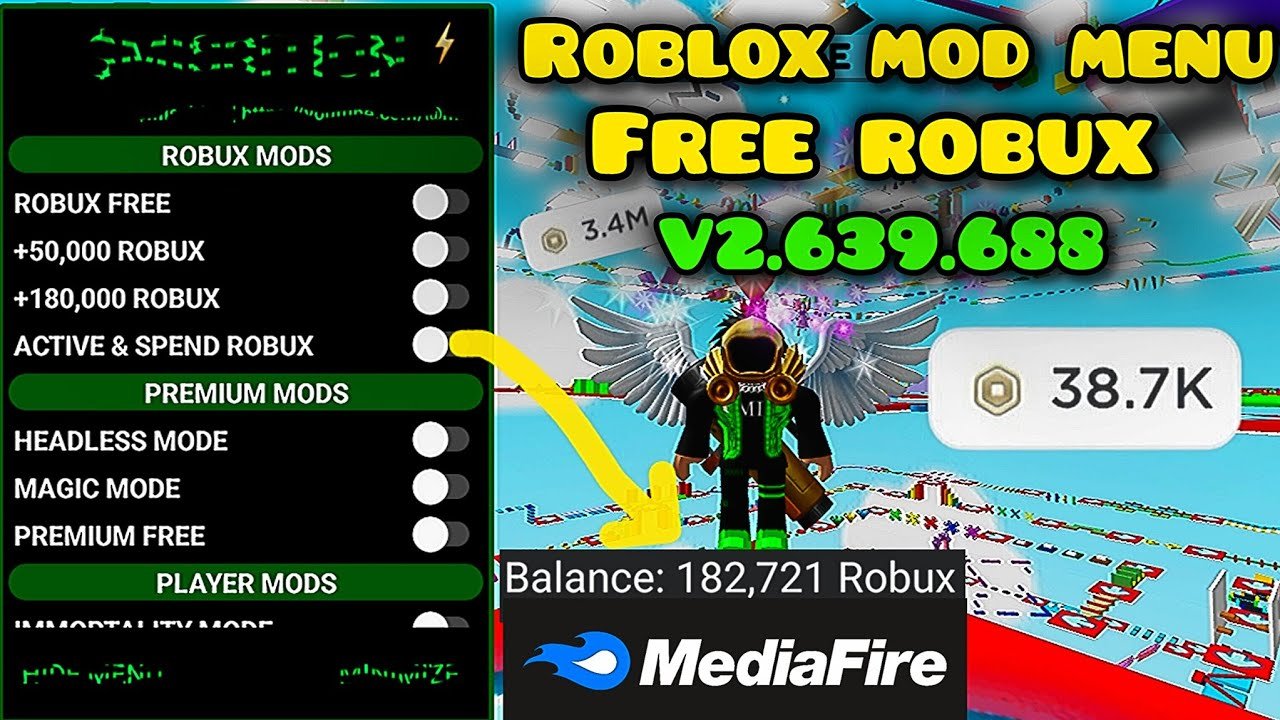 Roblox Mod Menu Apk Latest (Unlimited Robux/Money)